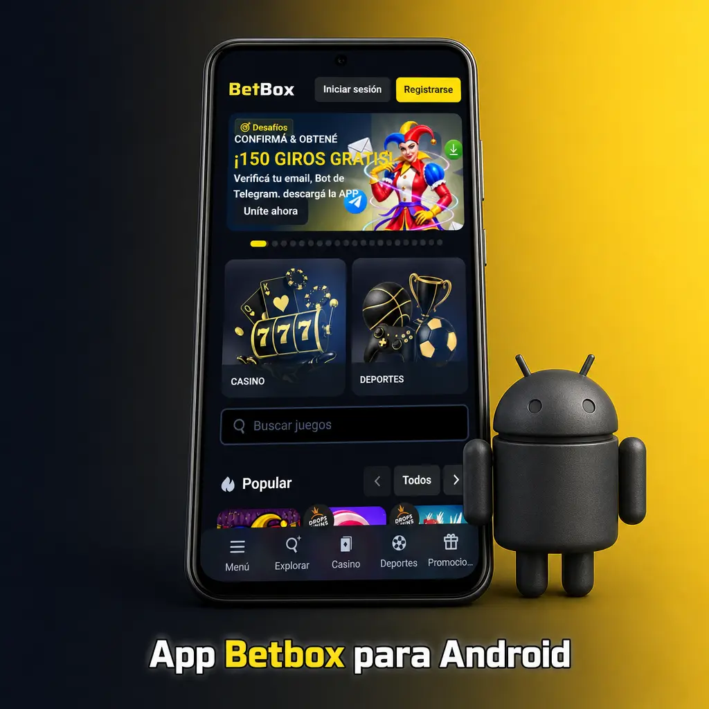 Aplicación Betbox para Android: descarga gratuita para apostar y jugar al casino desde Argentina