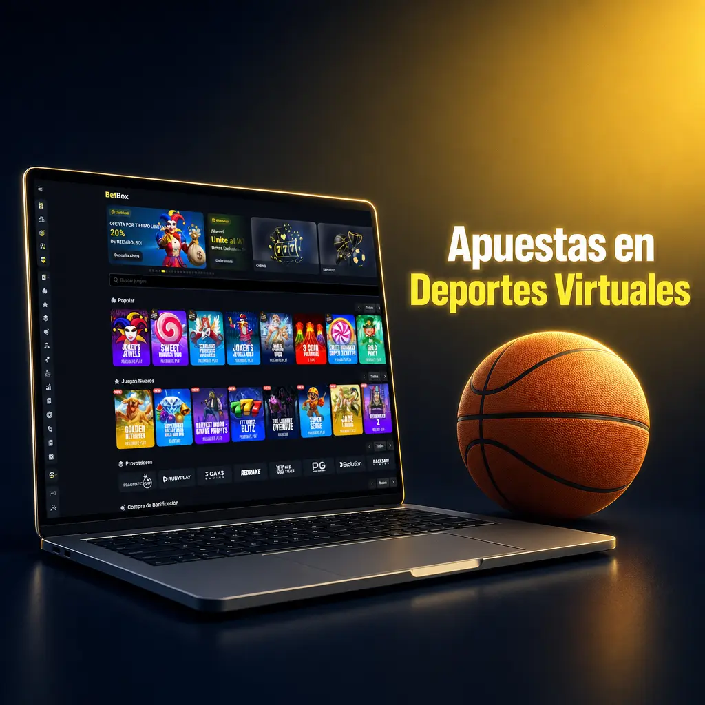 Deportes virtuales en Betbox: fútbol virtual y básquet virtual