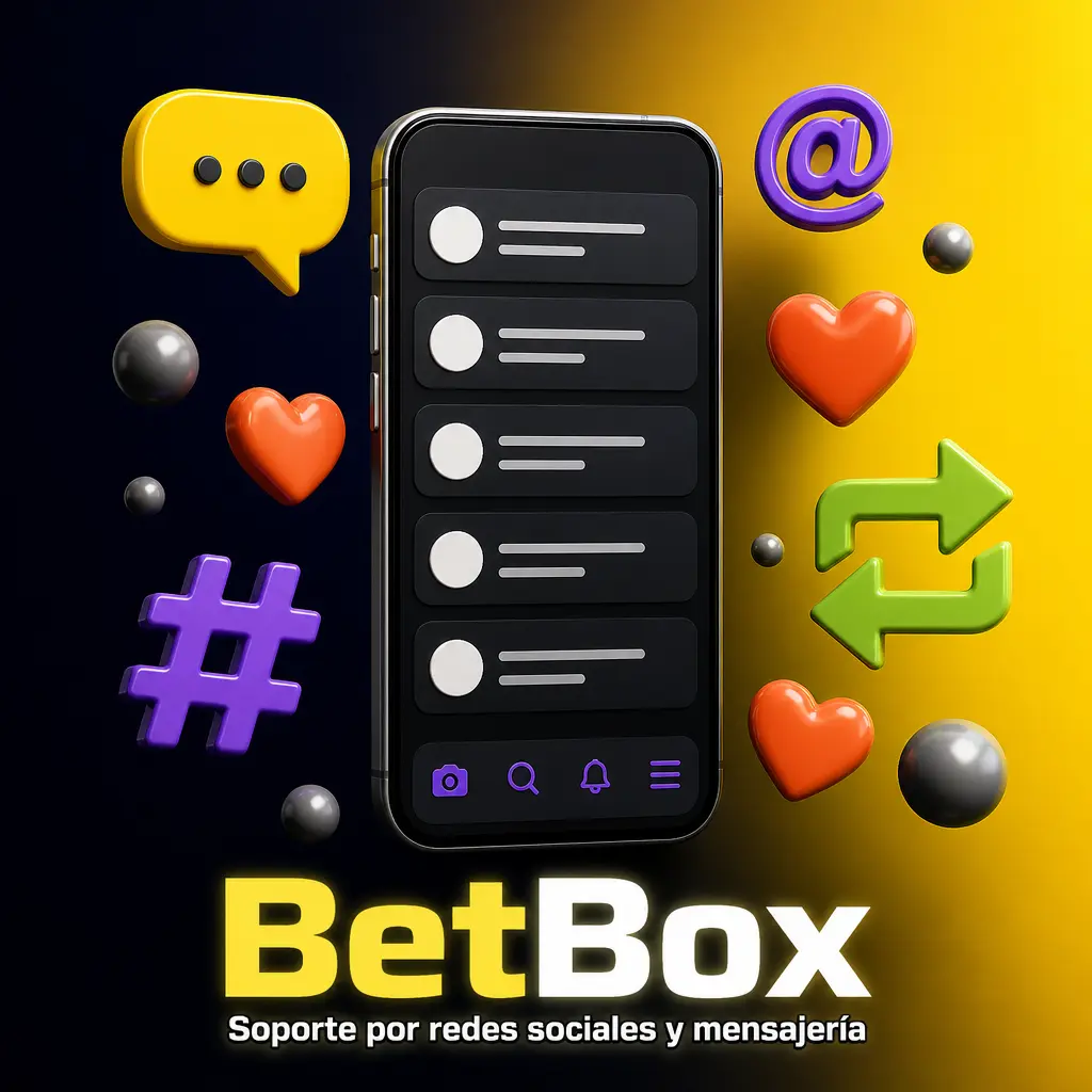 Canales de WhatsApp y Telegram de Betbox con bonos y novedades