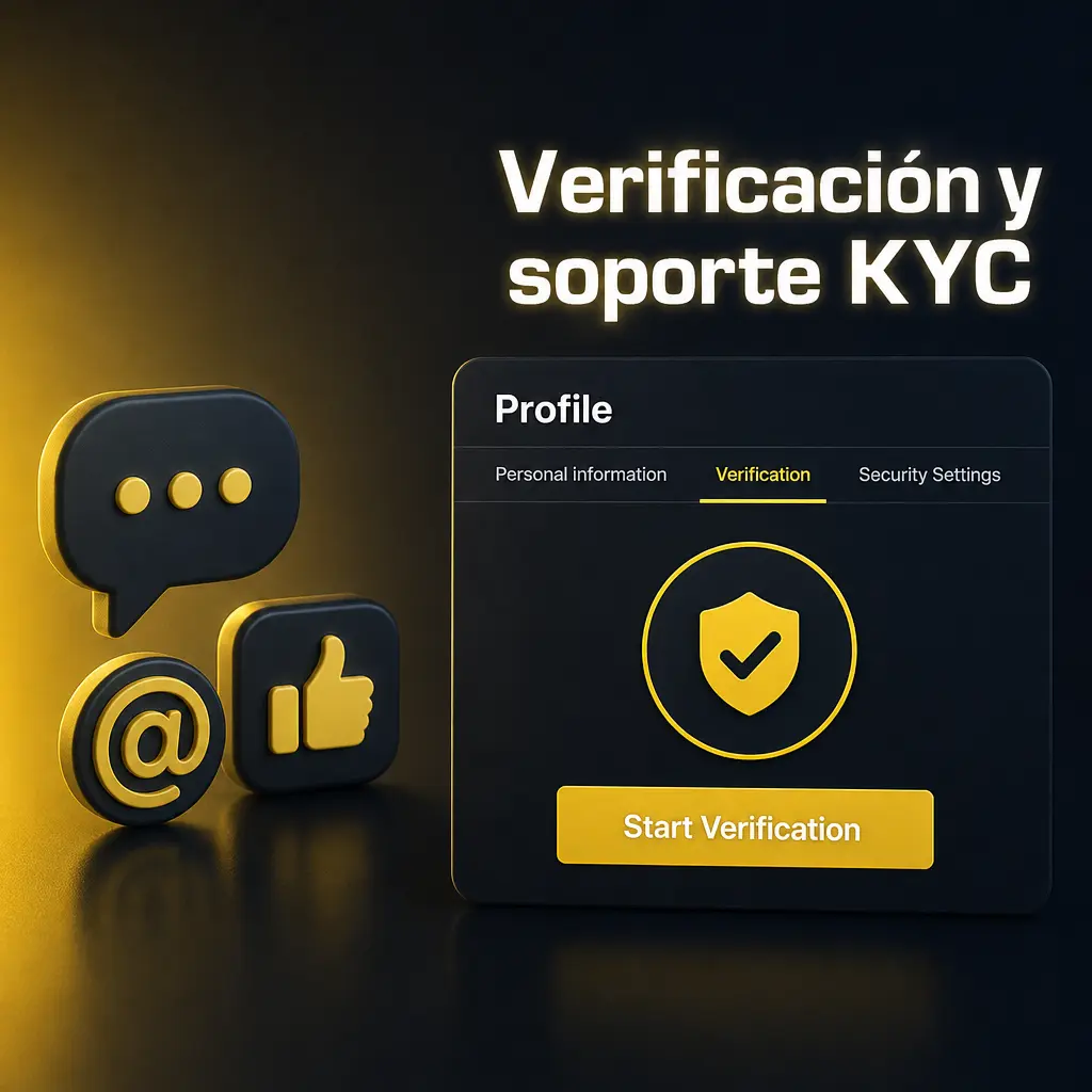 Verificación KYC en Betbox: documento de identidad y selfie con el documento