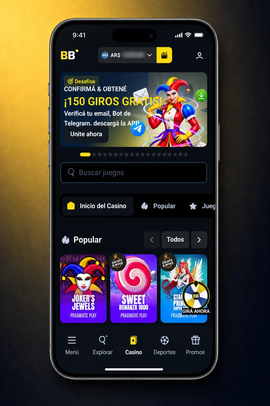 Pasos para empezar a jugar tragamonedas en Betbox: registrarse, depositar, elegir un slot y apostar