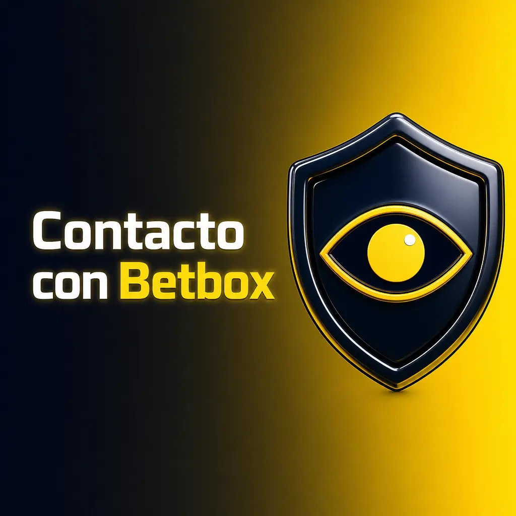 Contacto con Betbox por chat en vivo en el sitio oficial