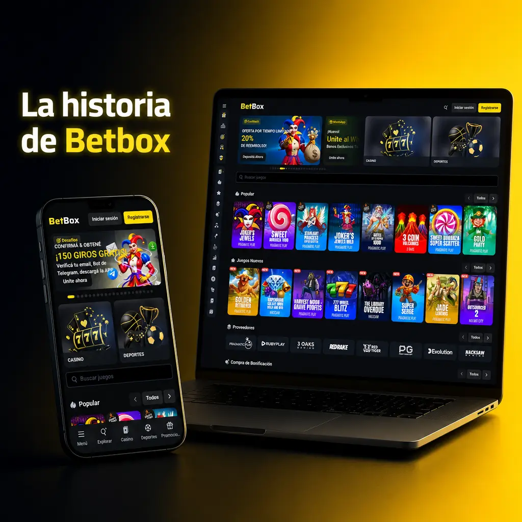 Historia de Betbox, plataforma de apuestas deportivas y casino online con licencia internacional para la comunidad argentina