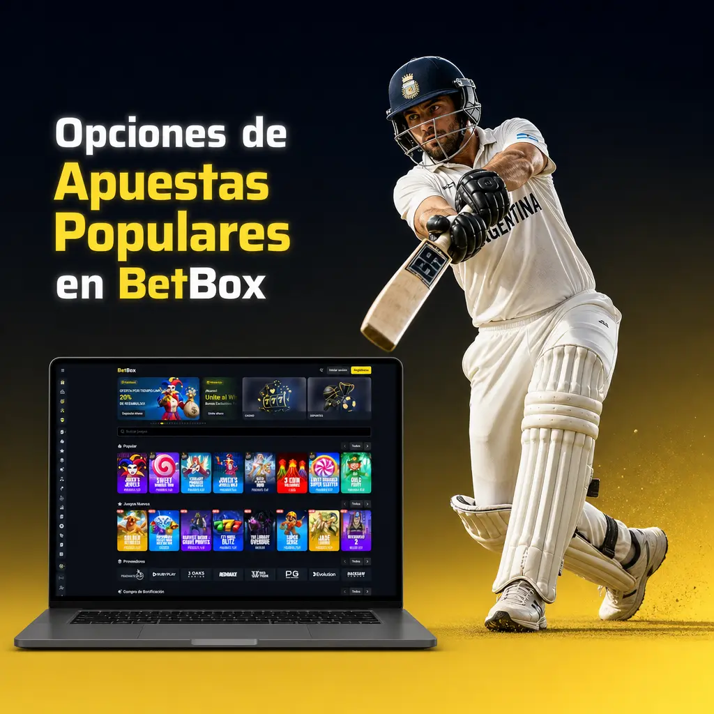 Opciones de apuestas en Betbox: en vivo, prematch, Bet Builder y retiro anticipado