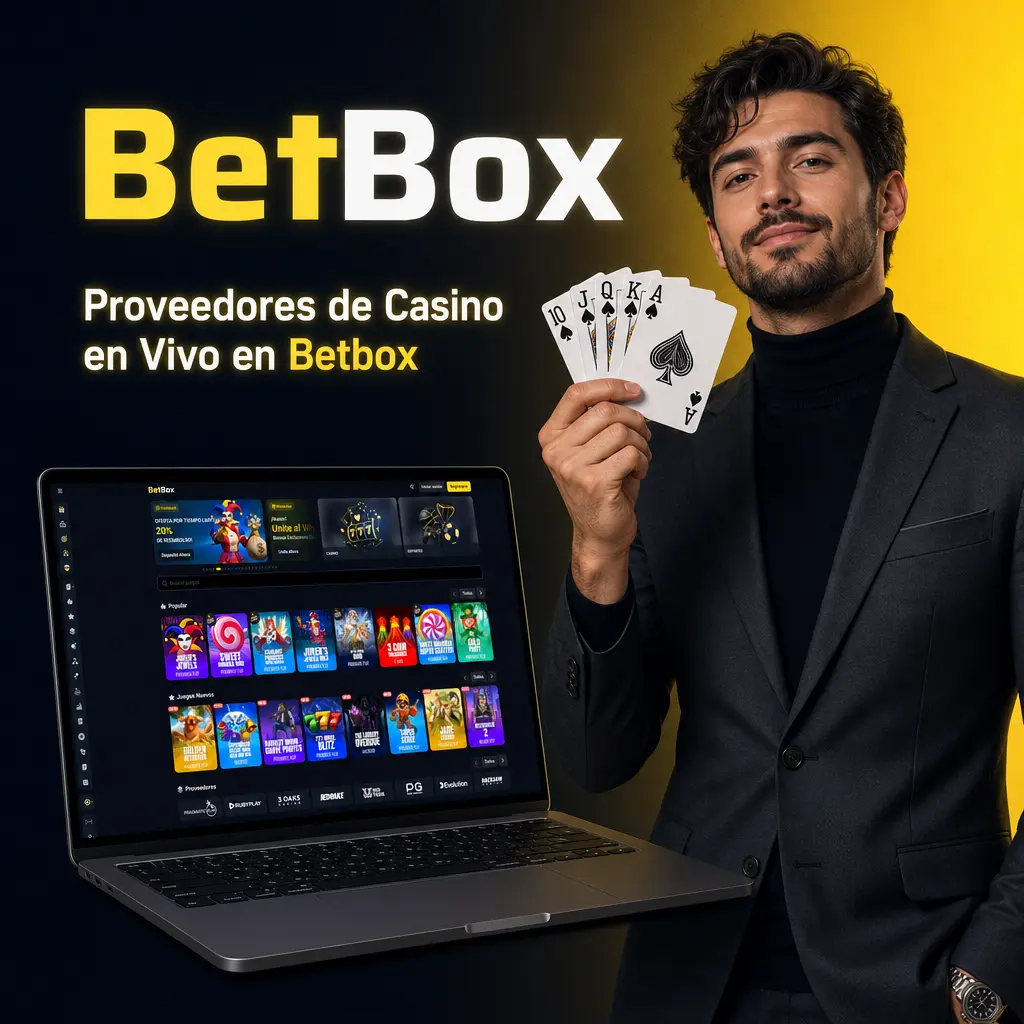 Proveedores de casino en vivo en Betbox: Evolution y Pragmatic Play