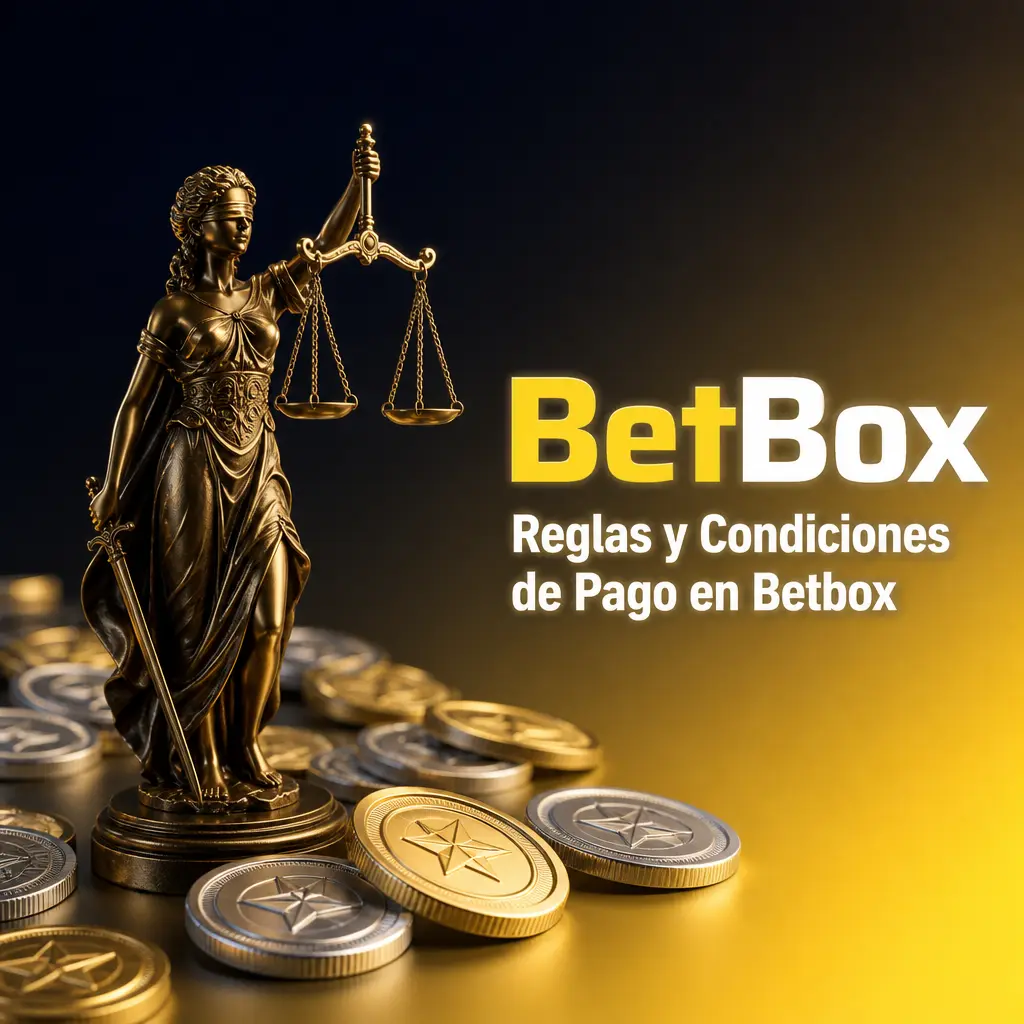 Reglas y condiciones de pago en Betbox: verificación de identidad, rollover, límites de retiro y requisitos del titular de la cuenta.