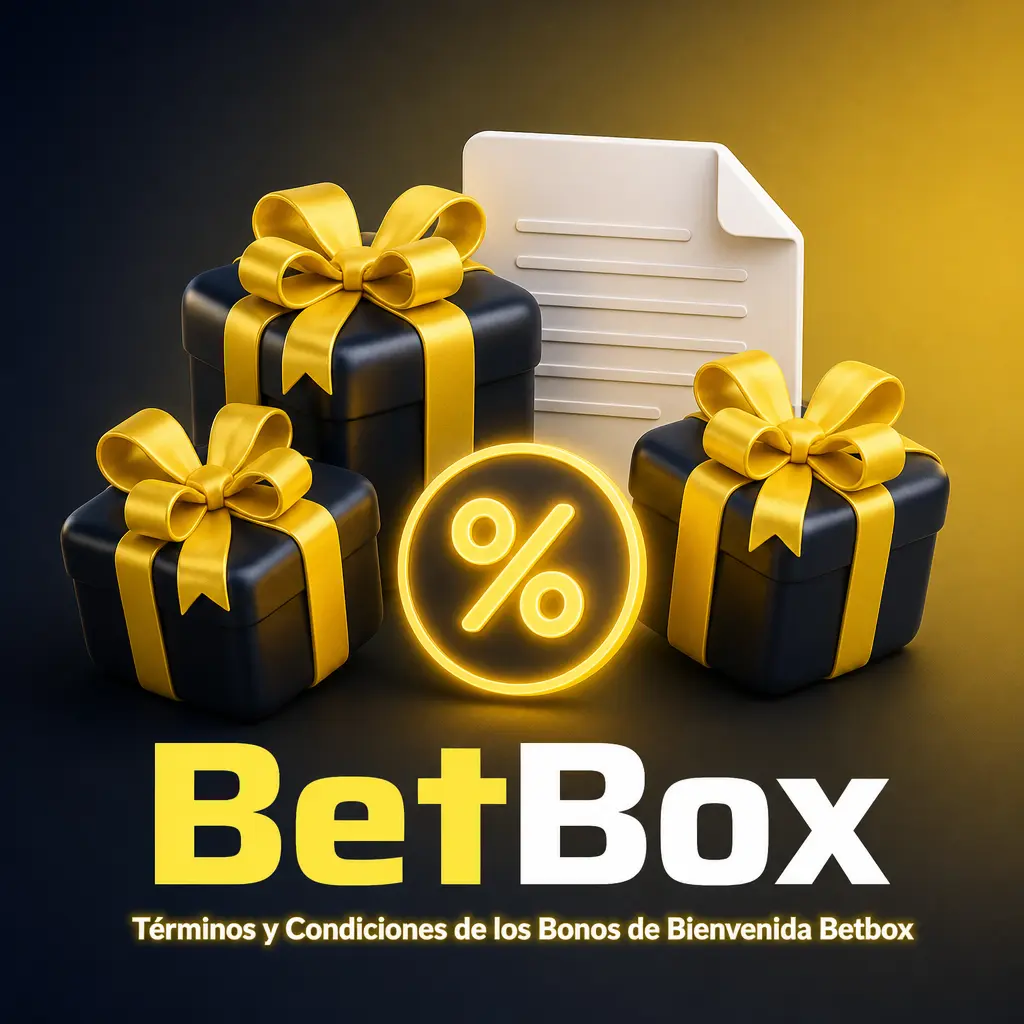 Términos y condiciones del bono de bienvenida de Betbox: requisitos de rollover, depósito mínimo y reglas para reclamarlo en Argentina.